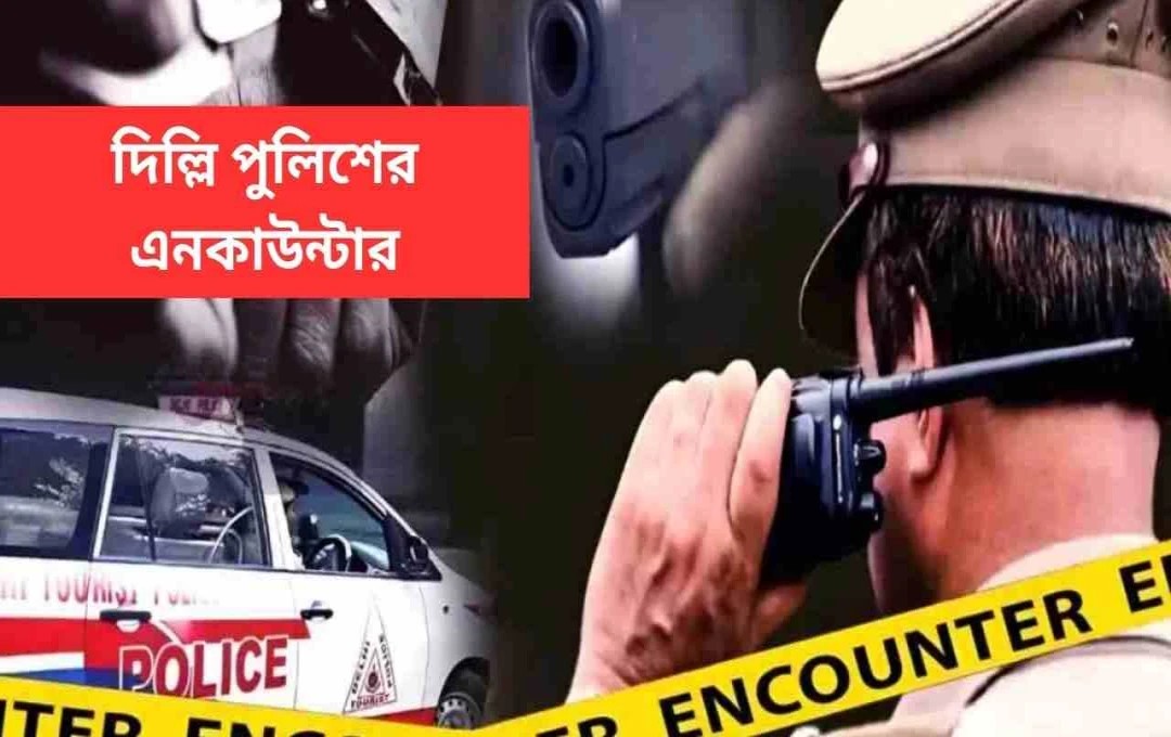 পশ্চিম দিল্লিতে পুলিশের অভিযান: তিন দুষ্কৃতী গ্রেফতার