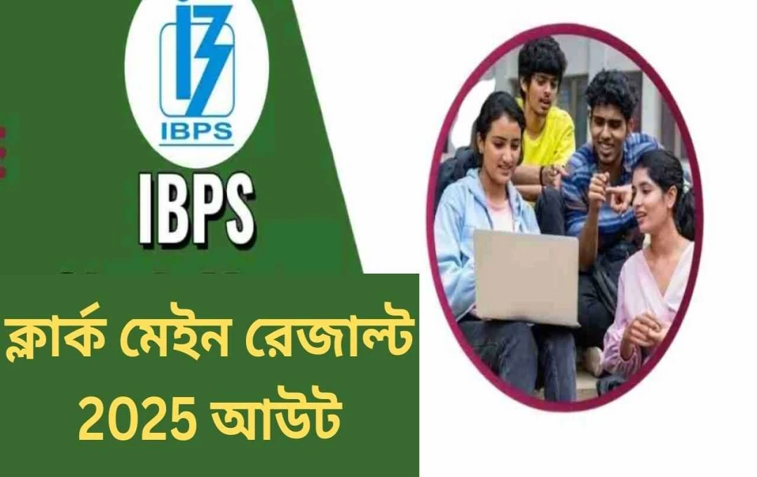 আইবিপিএস ক্লার্ক প্রধান পরীক্ষার ফলাফল ২০২৫ প্রকাশ
