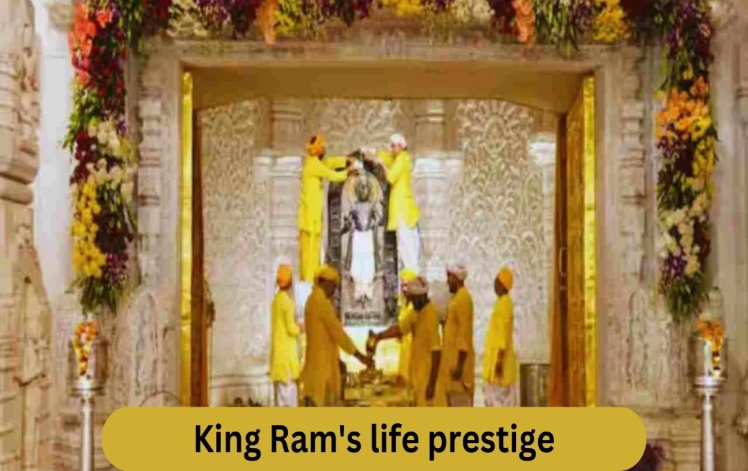 અયોધ્યામાં ભગવાન રામનો ભવ્ય દરબાર તૈયાર