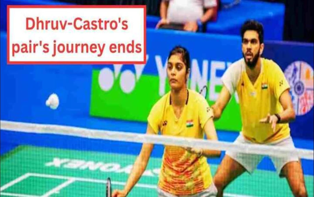 ஆசிய பேட்மிண்டன் சாம்பியன்ஷிப்: கபிலா-கிராஸ்டோ ஜோடி காலிறுதியில் தோல்வி