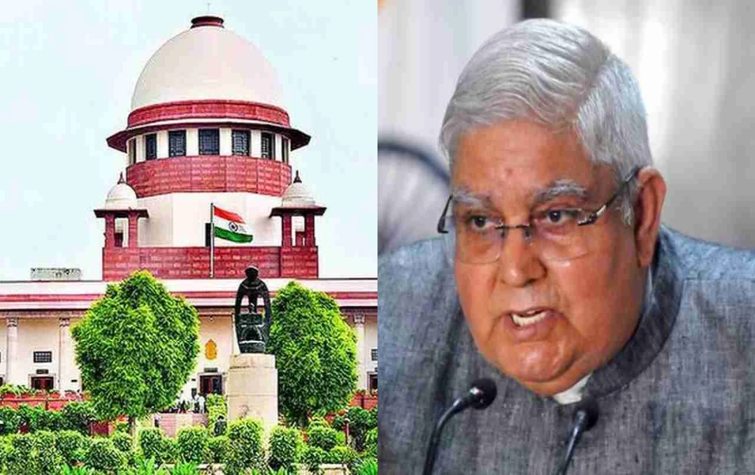 SC के फैसले से नाराज़ उपराष्ट्रपति धनखड़, बोले- राष्ट्रपति सर्वोपरि, जानें वजह
