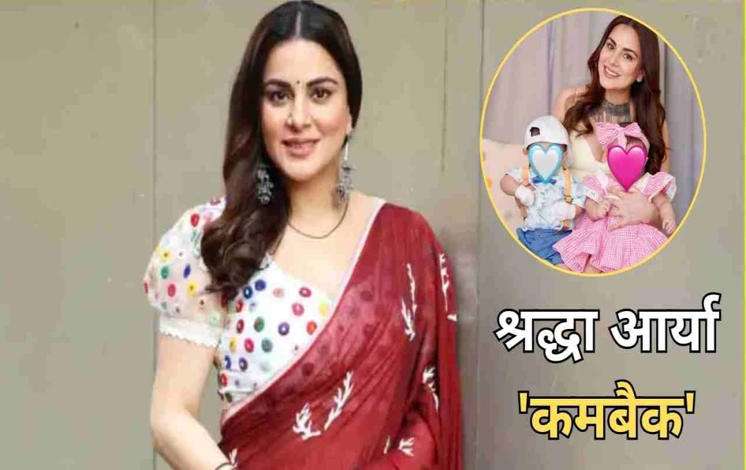 श्रद्धा आर्या की 'कुंडली भाग्य' में दमदार वापसी, जुड़वा बच्चों के बाद फिर बनीं प्रीता
