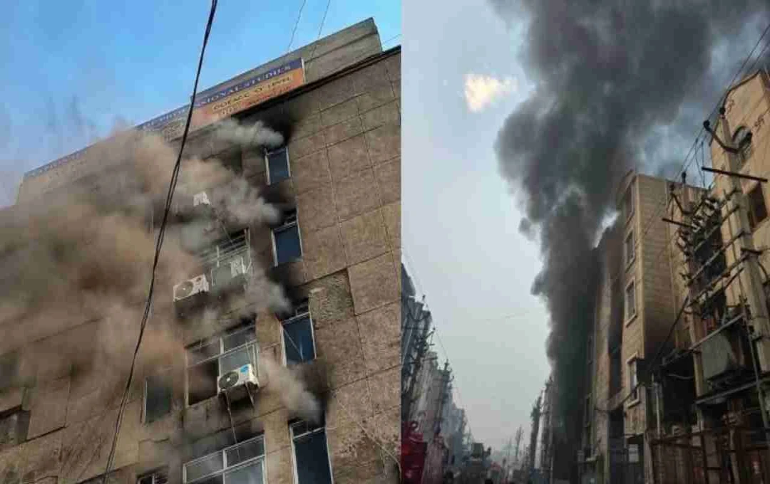 Ghaziabad Fire: आदित्य कमर्शियल हब में भीषण आग, 100 से ज्यादा लोगों की जान पर बनी, जानें पूरी घटना