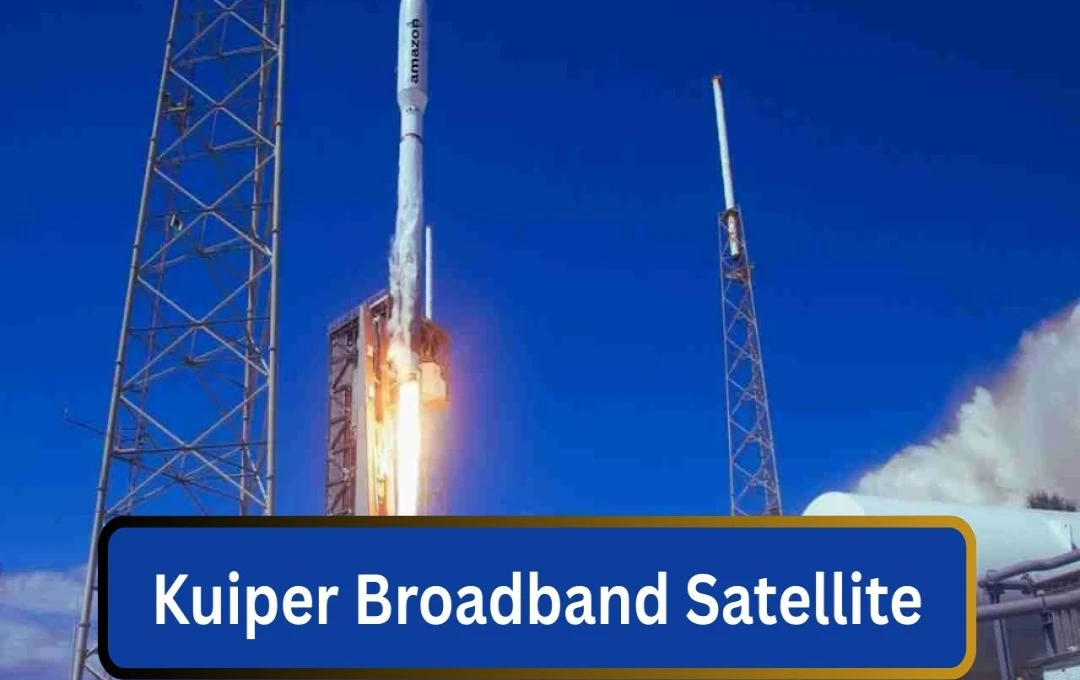Amazon Launches 27 Project Kuiper Satellites, Challenging Starlink's Dominance
