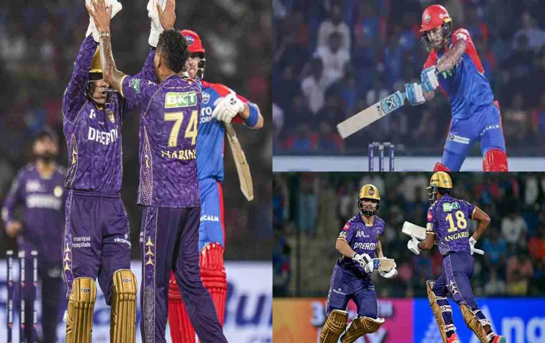 Kolkata Knight Riders Defeat Delhi Capitals by 14 Runs in Thrilling IPL Match