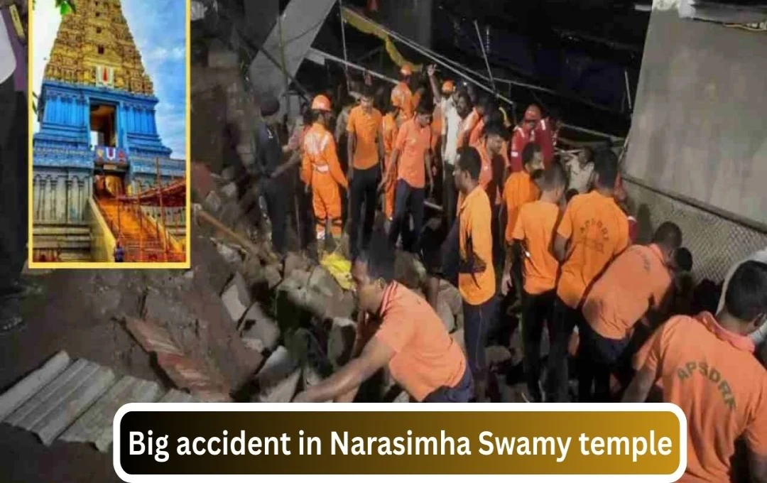 Seven Dead, Four Injured in Temple Structure Collapse During Andhra Pradesh Festival