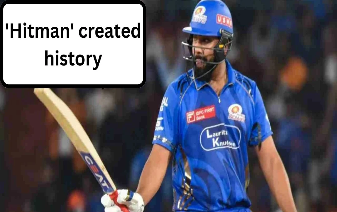 Rohit Sharma Achieves 6000 IPL Runs for Mumbai Indians, Joining Elite Virat Kohli Club