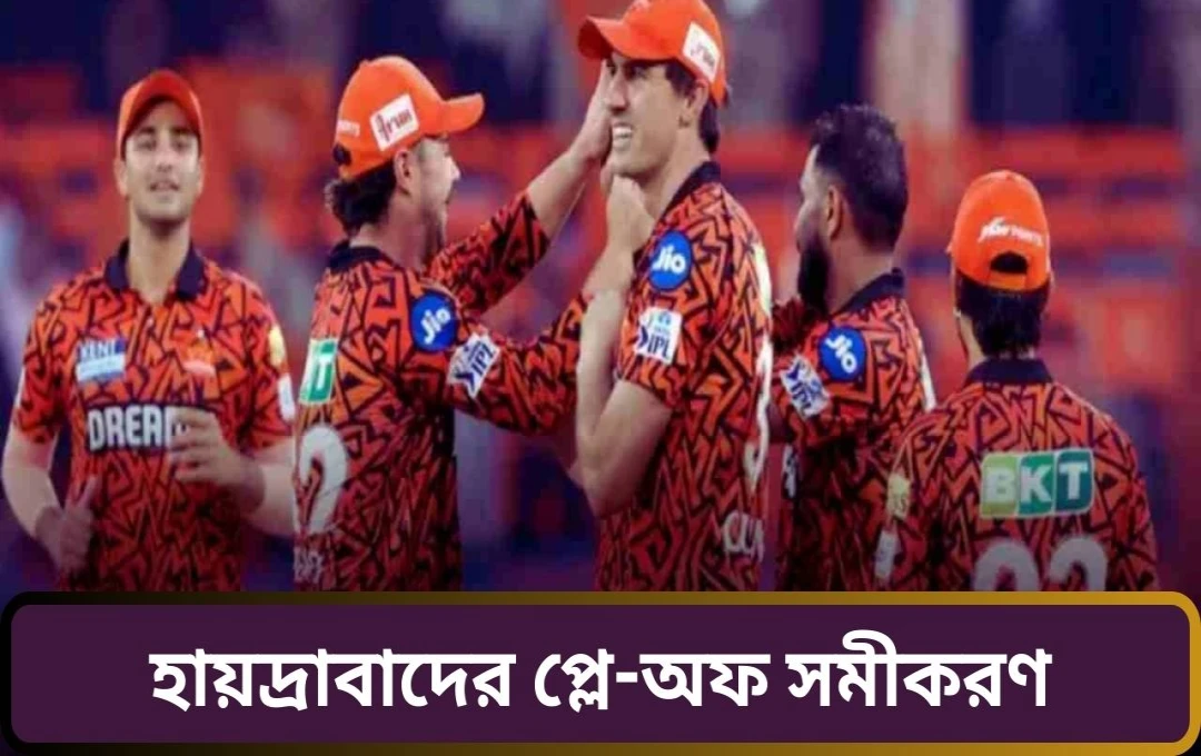 সানরাইজার্স হায়দ্রাবাদের প্লেঅফ যাত্রা: গুজরাটের কাছে পরাজয়ের পর কঠিন সমীকরণ