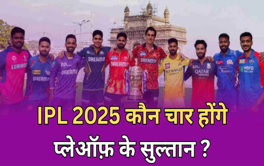 IPL 2025 Playoffs: कौन बनेगा Final-4 का हकदार? 8 टीमों की होड़, CSK और RR हुए बाहर