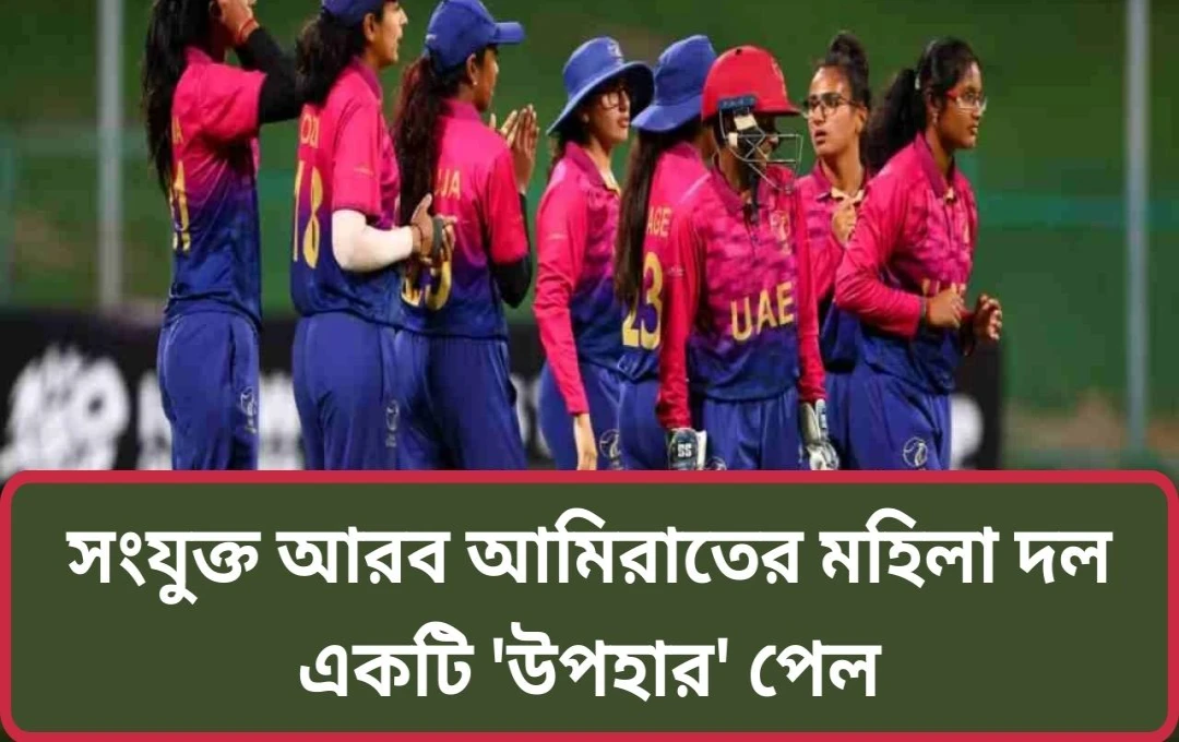 সংযুক্ত আরব আমিরাতের মহিলা ক্রিকেট দল পেল ODI মর্যাদা