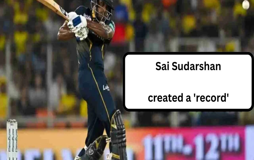 Sai Sudarshan Shatters Records, Fastest to 2000 T20 Runs