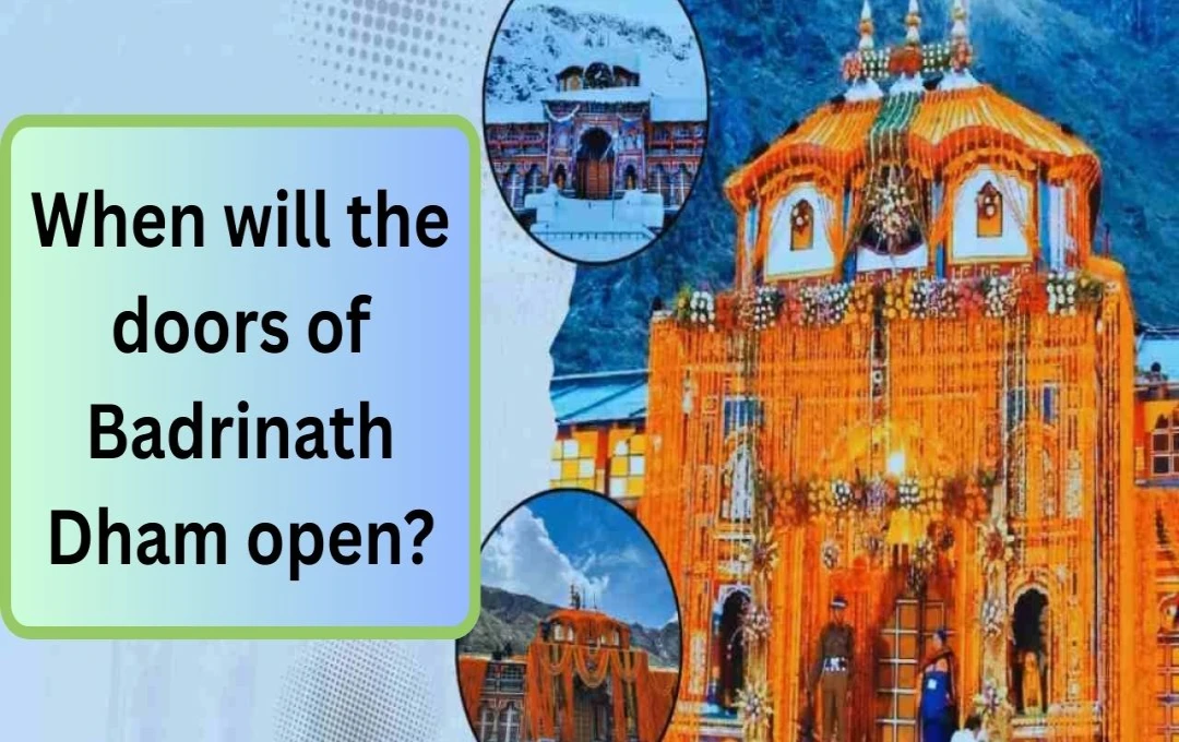 Badrinath Temple Opens for 2025 Char Dham Yatra