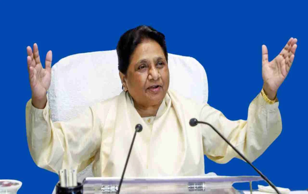 जातीय जनगणना पर मायावती का तीखा वार, भाजपा-कांग्रेस को बताया 'एक ही थाली के चट्टे-बट्टे'