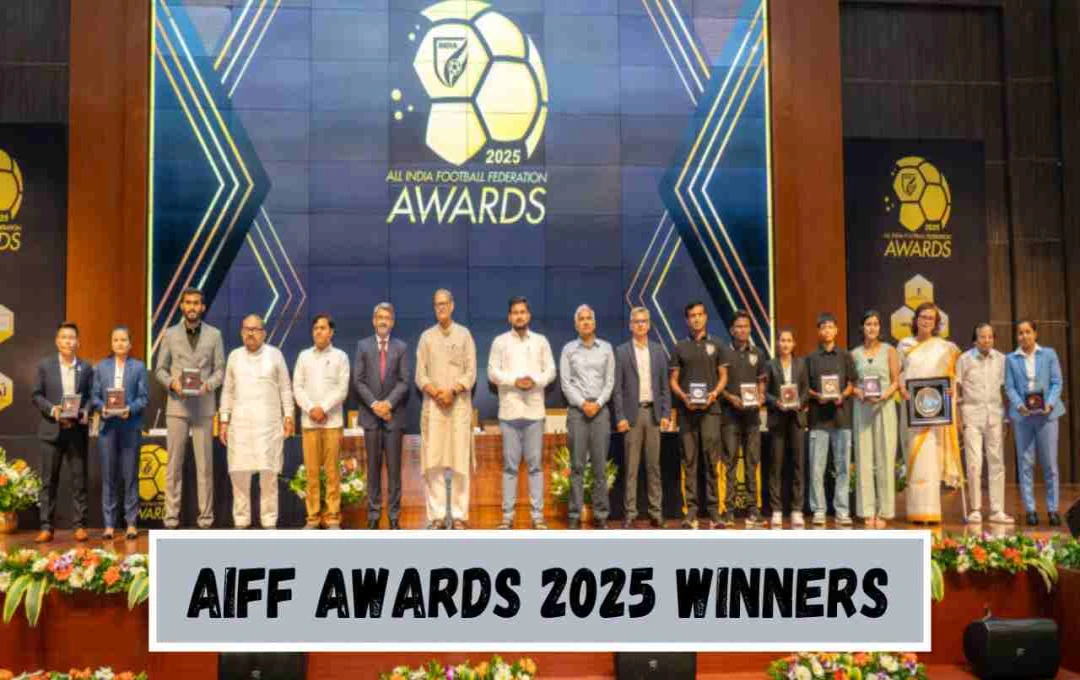 AIFF Award 2025: सुभाशीष बोस और सौम्या गुगुलोथ बने साल के सर्वश्रेष्ठ फुटबॉलर, खालिद जमील को मिला दोहराया सम्मान