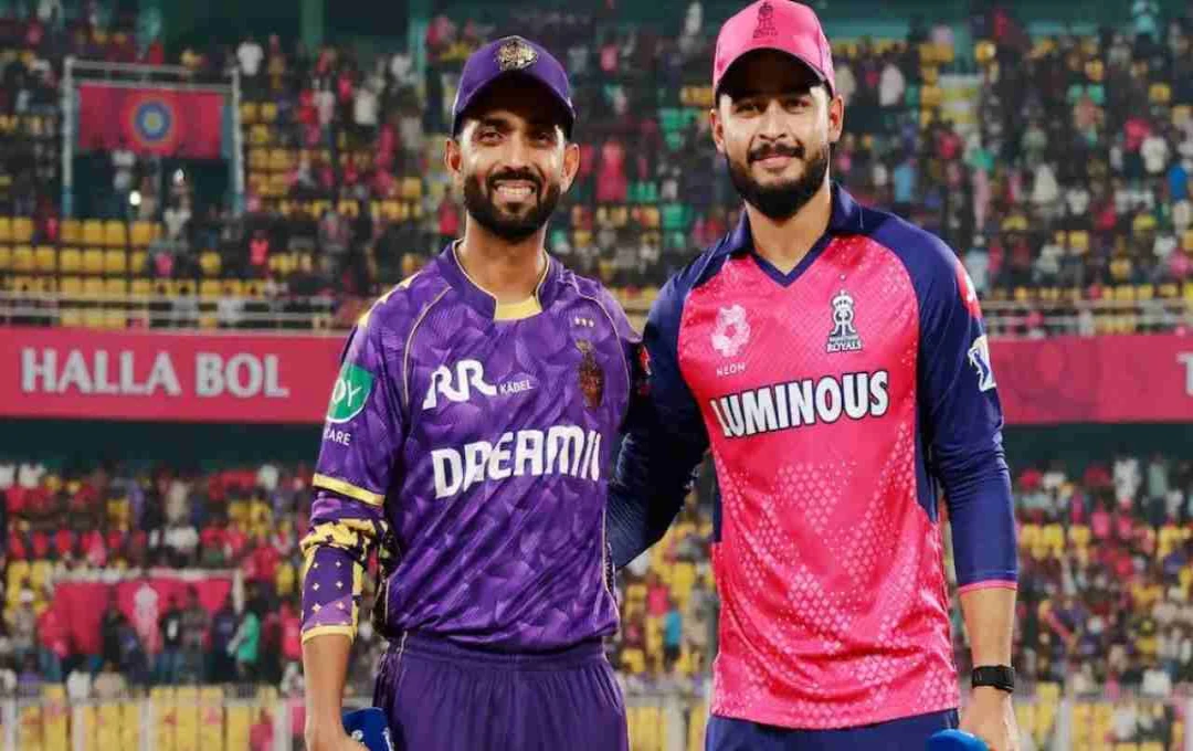 IPL 2025: KKR vs RR बड़ा मुकाबला, जानें पिच रिपोर्ट और हेड-टू-हेड आंकड़े