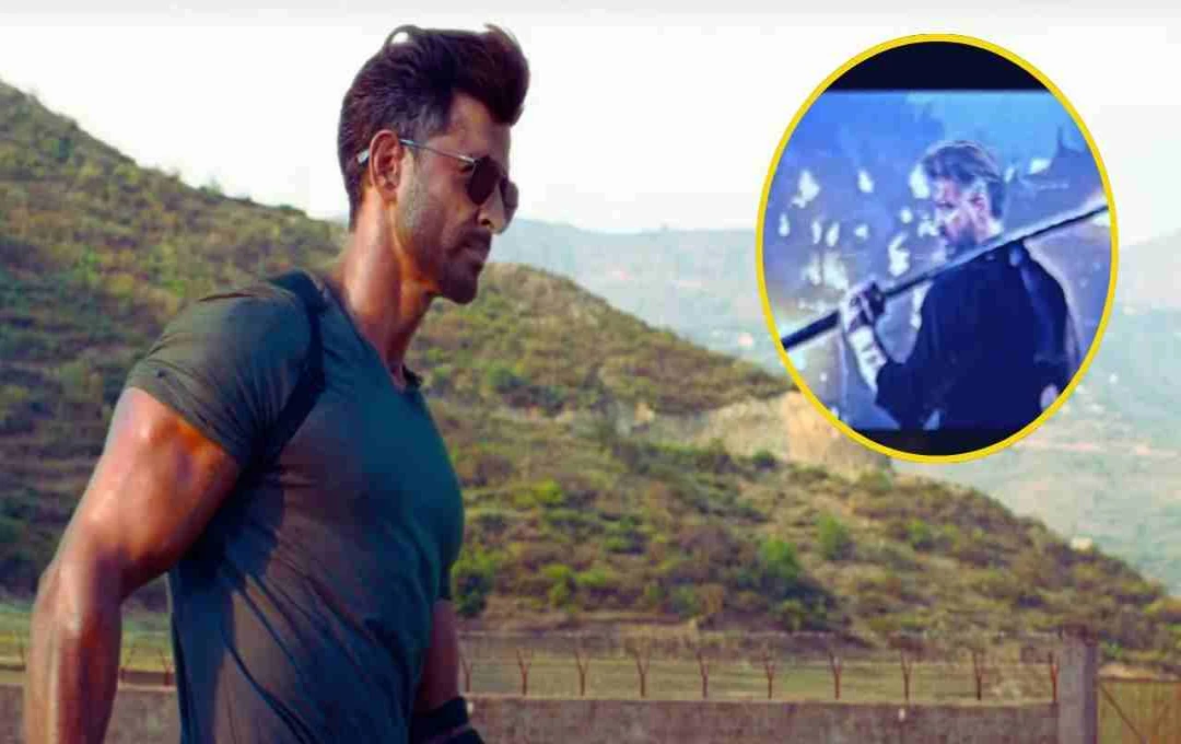 ऋतिक रोशन की ‘वॉर 2’ से लीक हुआ तलवारबाजी सीन, जापानी मठ के बैकड्रॉप में दिखा दमदार एक्शन