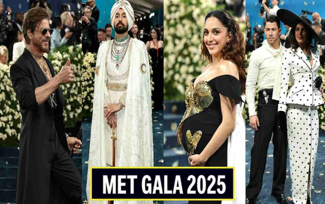 Indian Stars Shine at the 2025 Met Gala