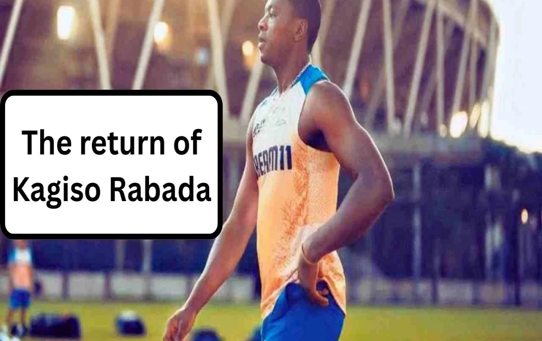 Gujarat Titans' Rabada Cleared to Return for IPL 2025