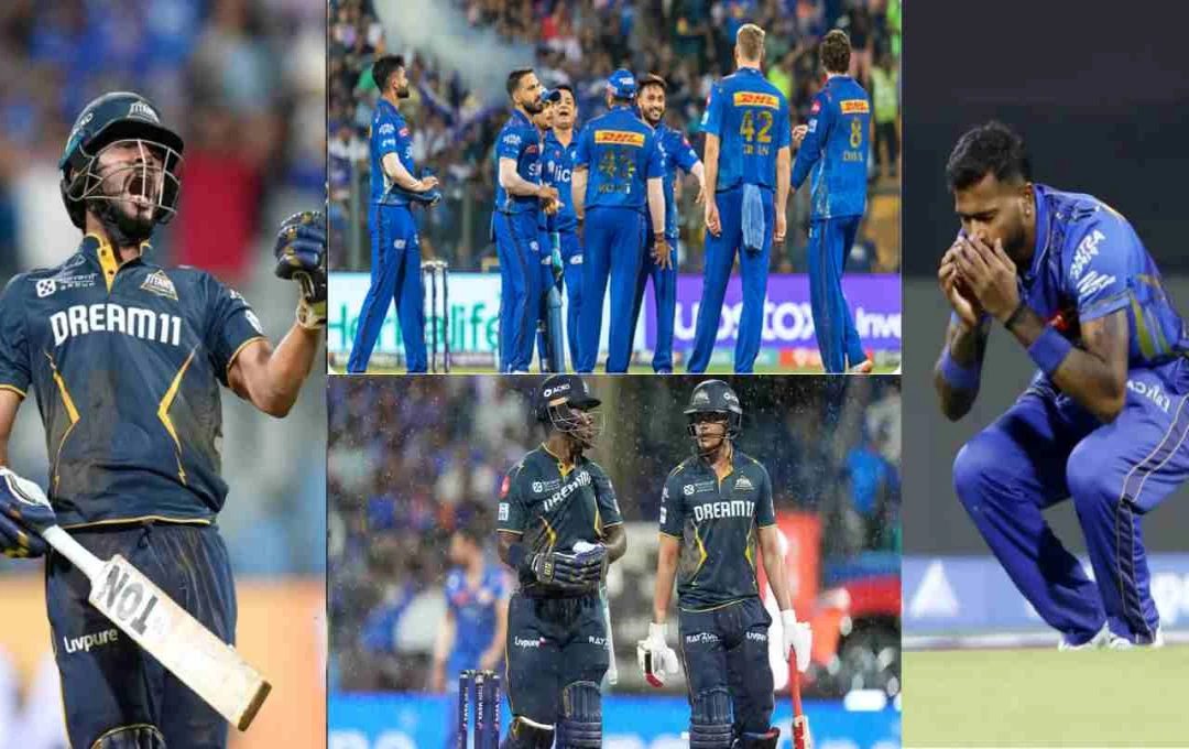 IPL 2025: वानखेड़े में थमी मुंबई की रफ्तार, गुजरात टाइटंस ने आखिरी गेंद पर हासिल की रोमांचक जीत