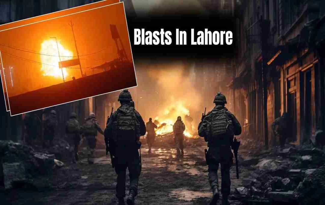 Multiple Explosions Rock Lahore Following Indian Military Operation