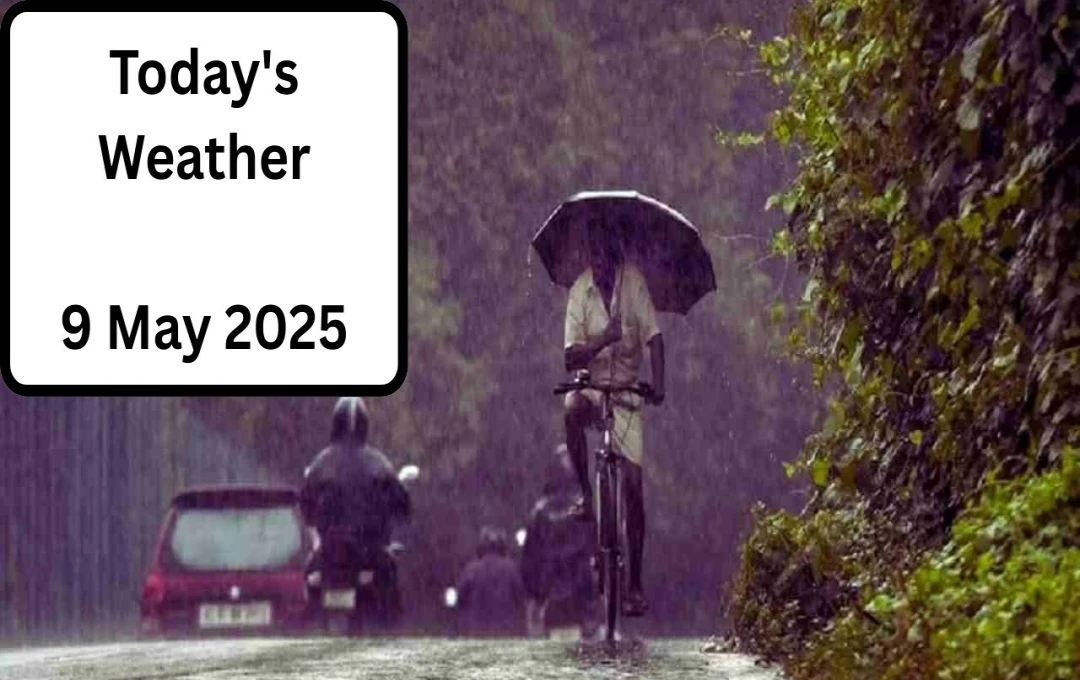 India Weather Update: Rain, Hail, and Thunderstorms Predicted Across Multiple States