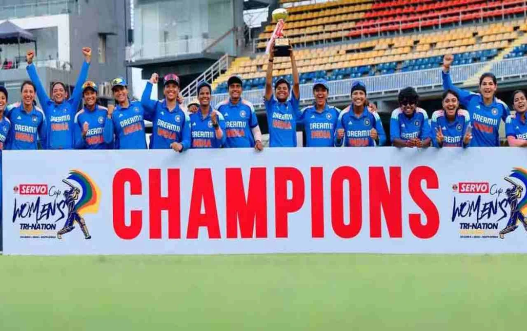 IND vs SL Final: भारत ने त्रिकोणीय महिला सीरीज पर जमाया कब्ज़ा, श्रीलंका को 97 रन से दी मात