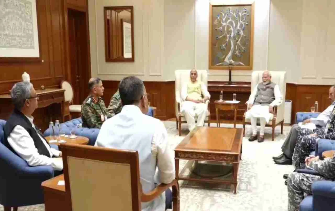 DGMO वार्ता से पहले पीएम मोदी के साथ हाई लेवल सुरक्षा बैठक, सीजफायर पर चर्चा तेज