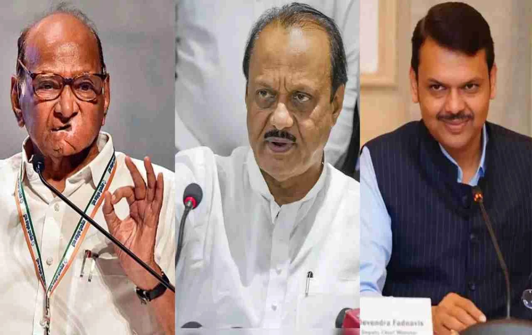 Sharad and Ajit Pawar Share Platform Amidst Maharashtra Political Speculation
