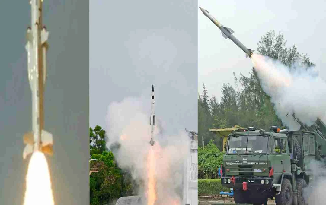India Integrates Indigenous Missile Systems to Bolster Air Defense