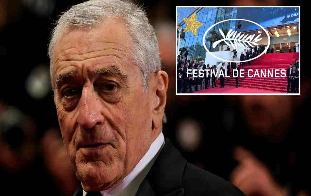 Robert De Niro Receives Palme d'Or at Cannes Film Festival