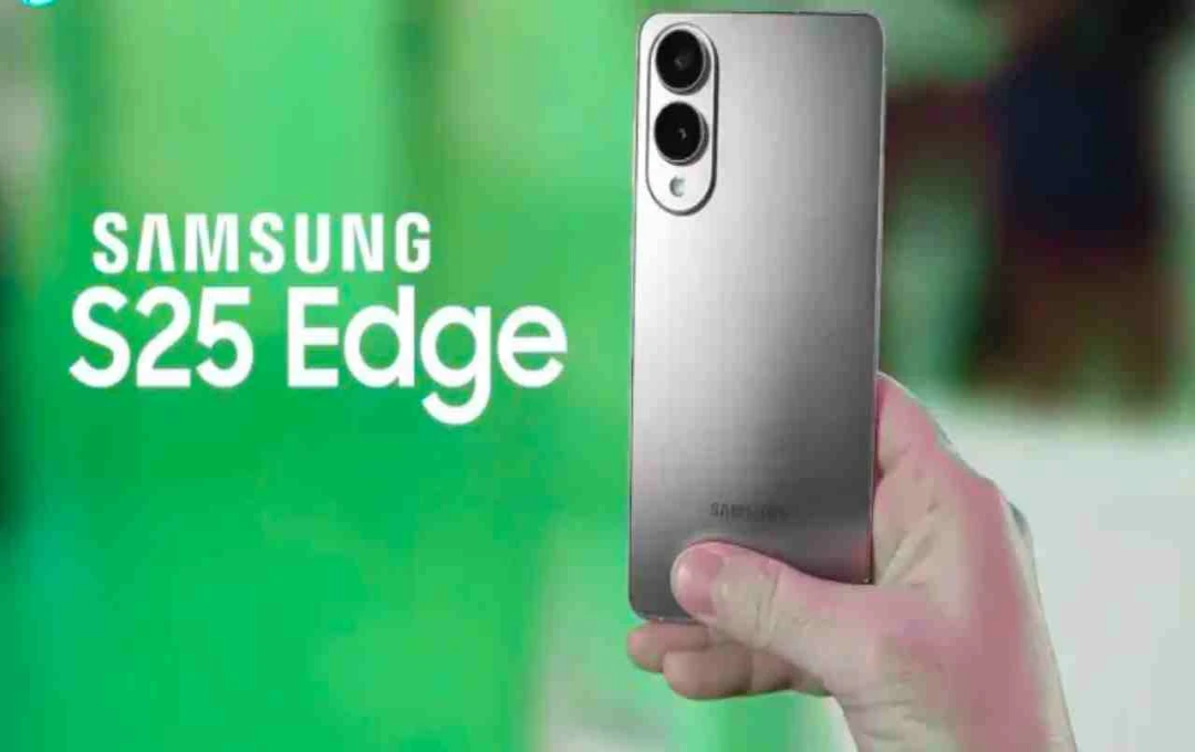 Samsung Galaxy S25 Edge: लॉन्च हुआ दुनिया का सबसे पतला स्मार्टफोन, 200MP कैमरा और बेहतरीन फीचर्स के साथ