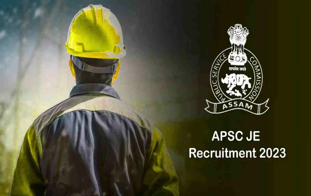 Assam Public Service Commission (APSC) Recruitment for Junior Engineer (Mechanical) Positions