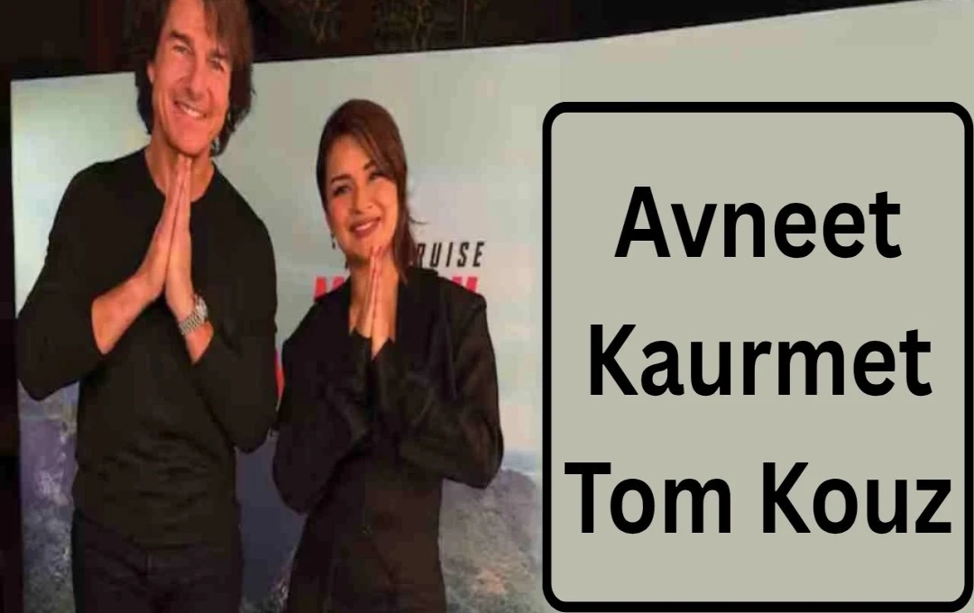 Avneet Kaur Meets Tom Cruise in London: Photos Go Viral