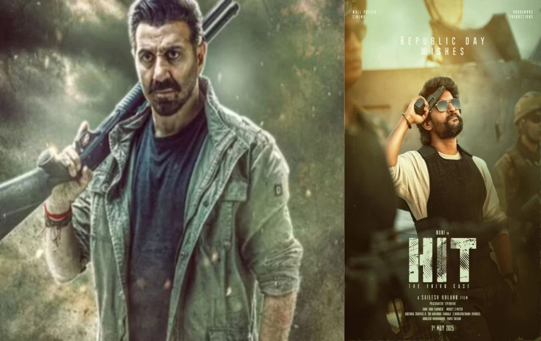 HIT 3 OTT रिलीज़ डेट: नानी और सनी देओल की भिड़ंत, 'जाट' और 'HIT 3' एक ही दिन मचाएंगे धमाल