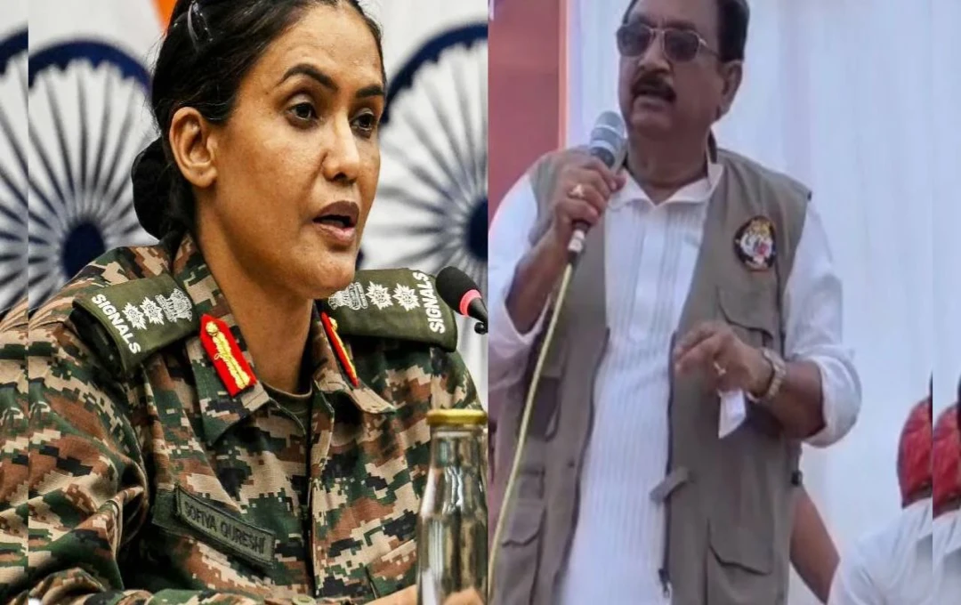 कर्नल सोफिया पर बयान देने वाले मंत्री पर एक्ट्रेस ने लगाया दुर्व्यवहार का आरोप, शूटिंग हुई स्थगित
