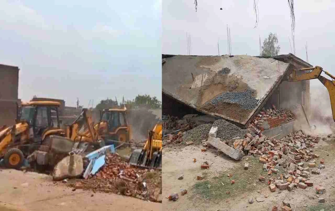 Maharajganj Authorities Demolish 57-Year-Old Illegal Madrasa