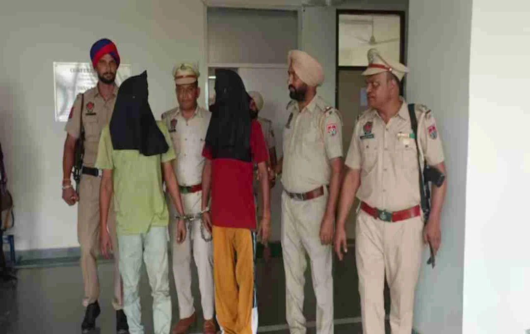 सैलून और किराना की आड़ में हेरोइन तस्करी, दो तस्कर गिरफ्तार