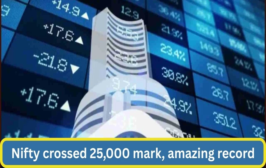 Nifty Surges Past 25,000, Sensex Jumps 1,200 Points on US Tariff Deal Hopes
