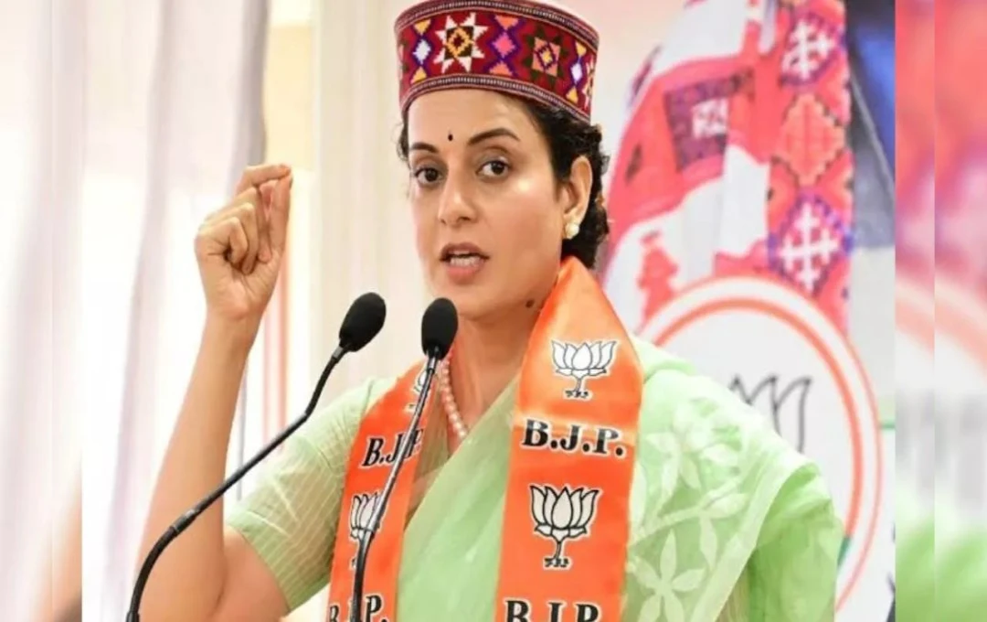 कंगना रनौत ट्रंप पोस्ट विवाद में फंसीं, जेपी नड्डा के निर्देश पर हटाई पोस्ट, जानें पूरा मामल 