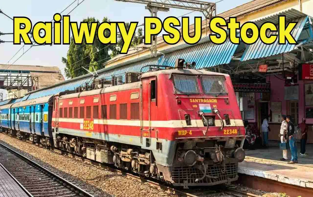 RVNL Shares Surge 9.36% on ₹160 Crore Central Railway Order