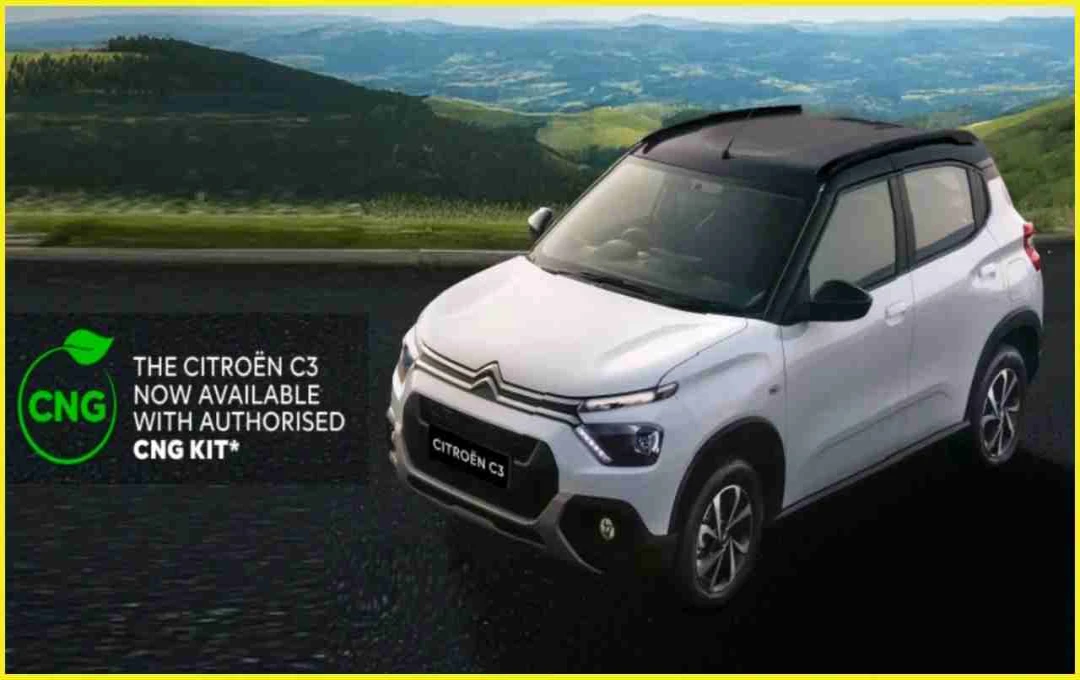 Citroen Launches C3 CNG in India: Affordable SUV-like Hatchback with Impressive Mileage