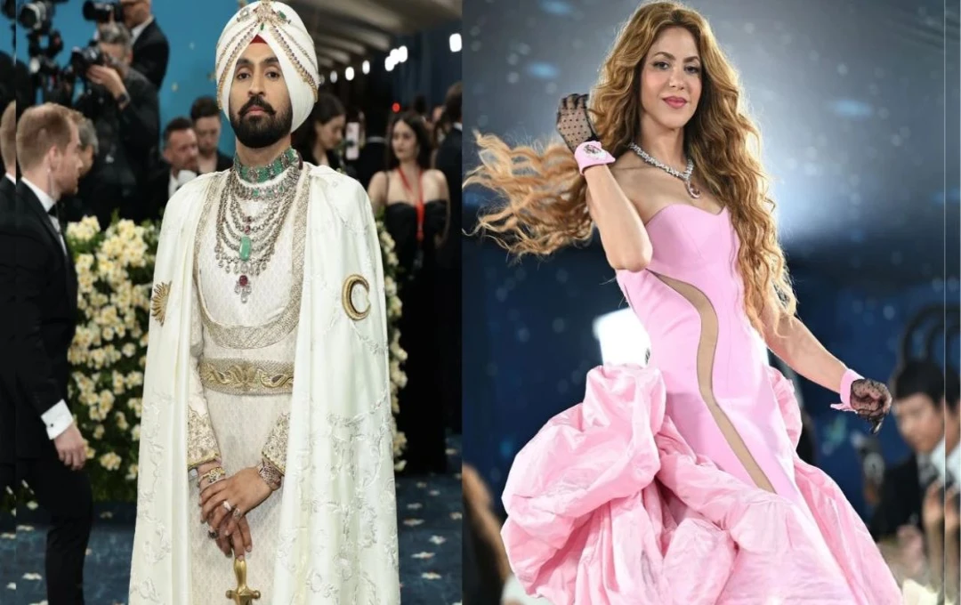Diljit Dosanjh Makes History at Met Gala 2025, Reveals Shakira Wardrobe Malfunction