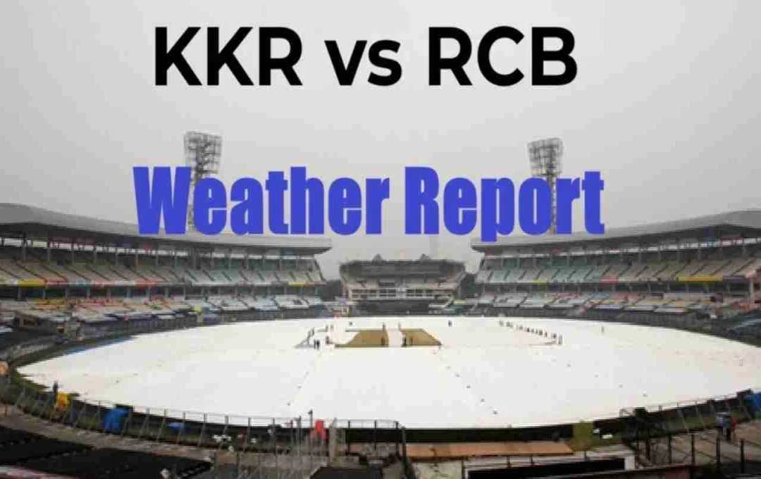 IPL 2025: KKR vs RCB Match Under Threat From Bangalore Rain