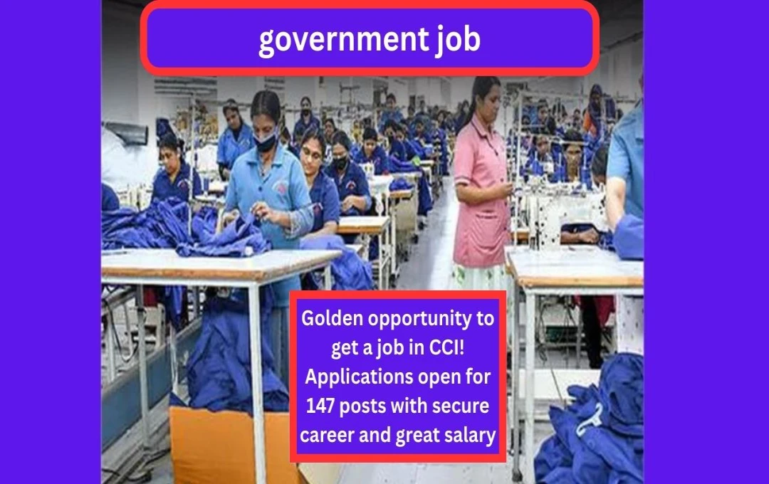 147 Government Job Openings at Cotton Corporation of India Limited (CCIL)