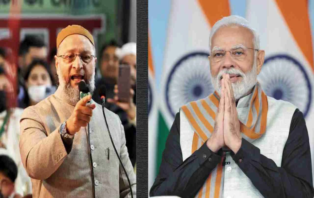 आतंकवाद पर ओवैसी का प्रहार, मोदी सरकार के साथ पाक को करेंगे बेनकाब