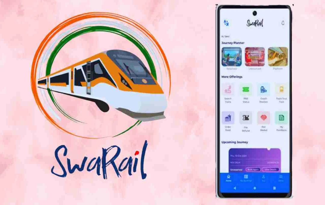 रेलवे का नया सुपर ऐप SwaRail: टिकट से लेकर शिकायत तक सब कुछ होगा अब एक ही जगह