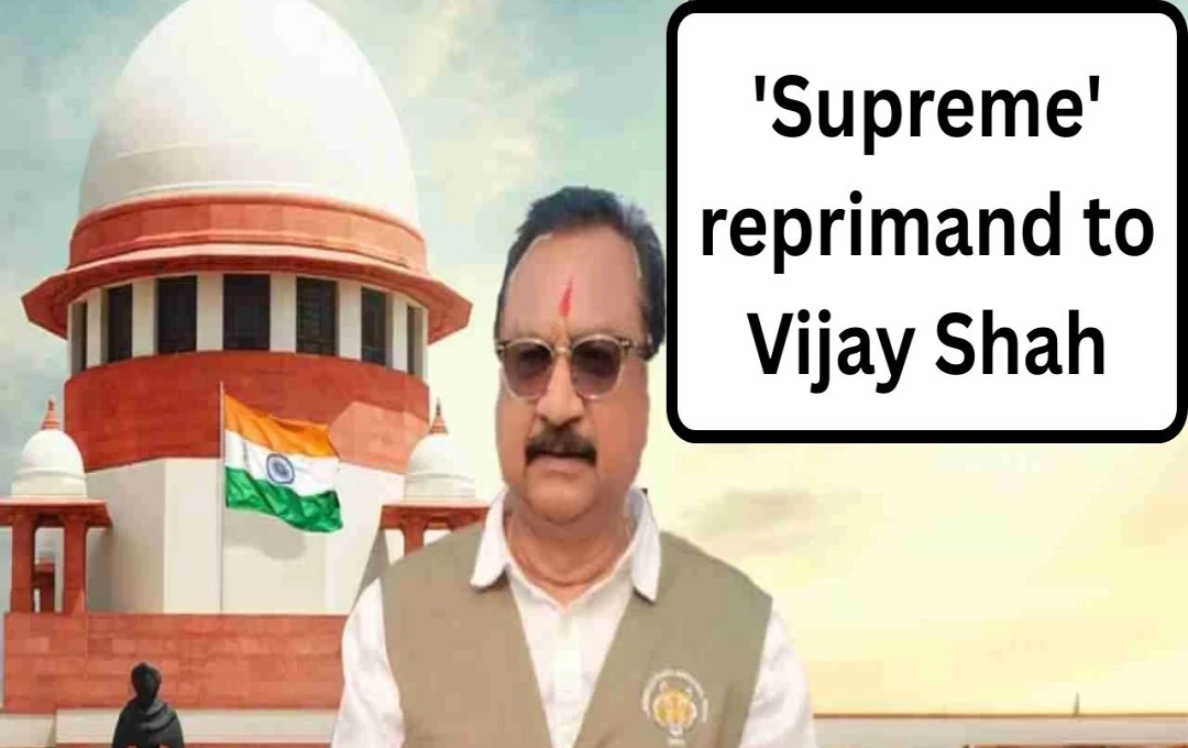 Supreme Court Condemns Madhya Pradesh Minister's Remarks Against Army Officer