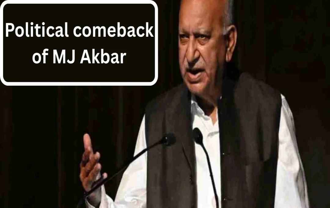 M.J. Akbar Returns to Indian Diplomacy in High-Profile Delegation