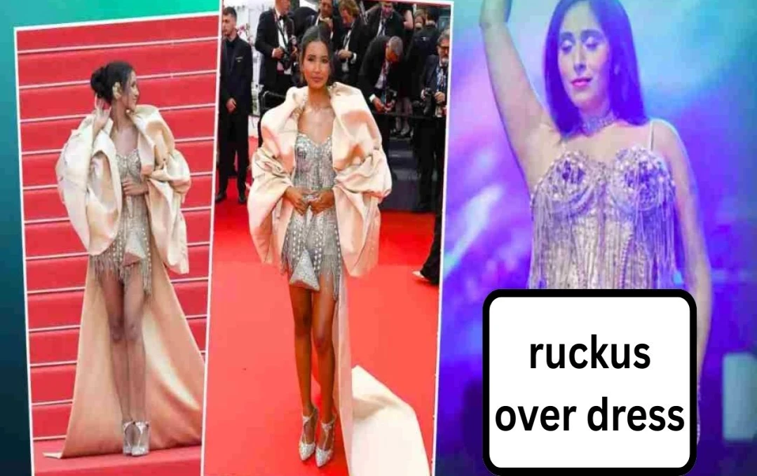 Cannes Controversy: Influencer Nancy Tyagi Accused of Fabricating Red Carpet Look