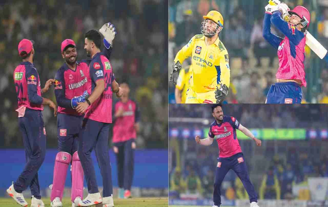 Rajasthan Royals Defeat Chennai Super Kings in IPL 2025